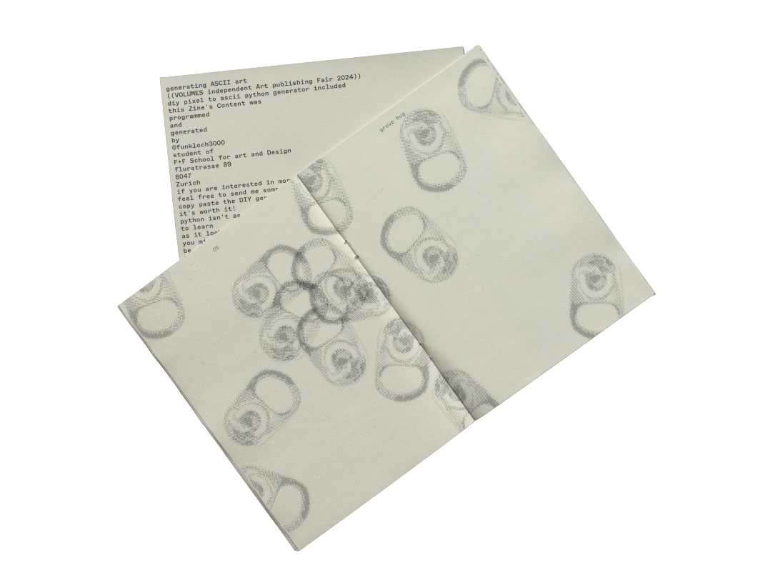 Fotographie ASCII Zine