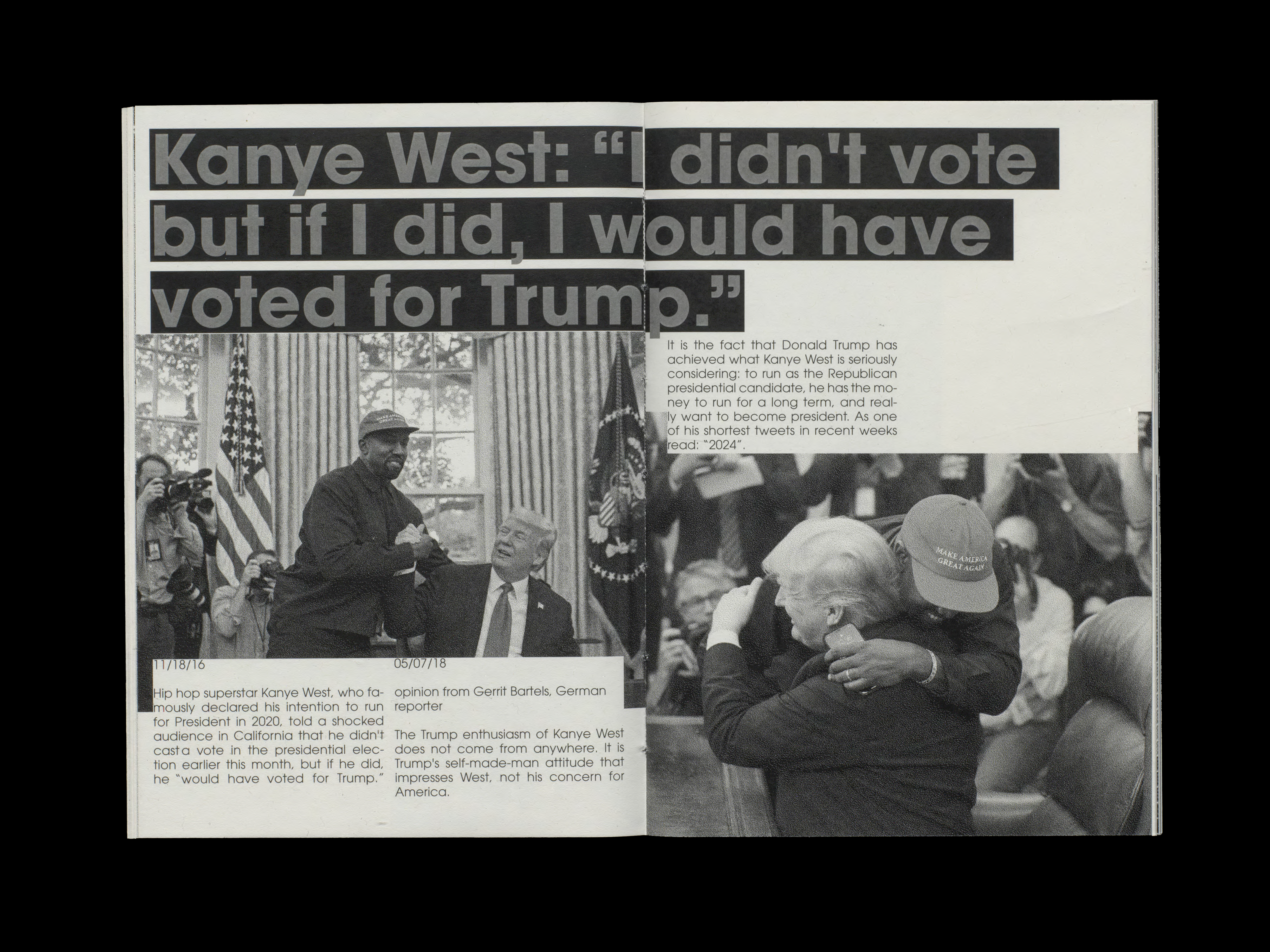 Doppeltseite Zine: Sole Controversy a Visual Summary of the Yeezy Scandal