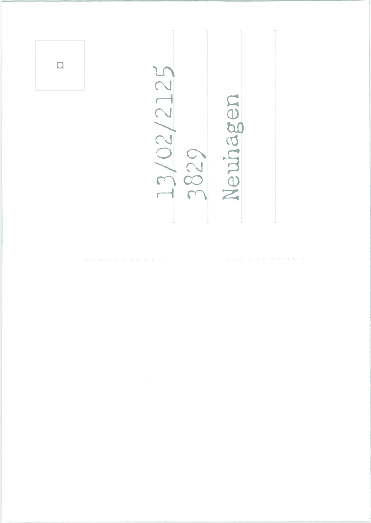 Bild von einer Postkarte vom Projekt using ai